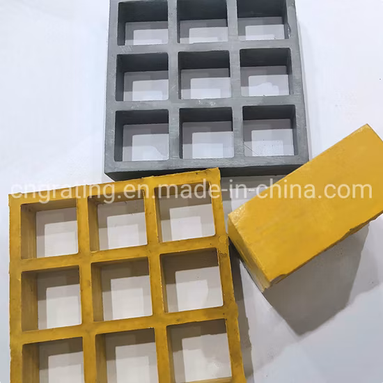 Rutschfestes, flaches Fiberglas-Gitter aus GFK für Holzdecks