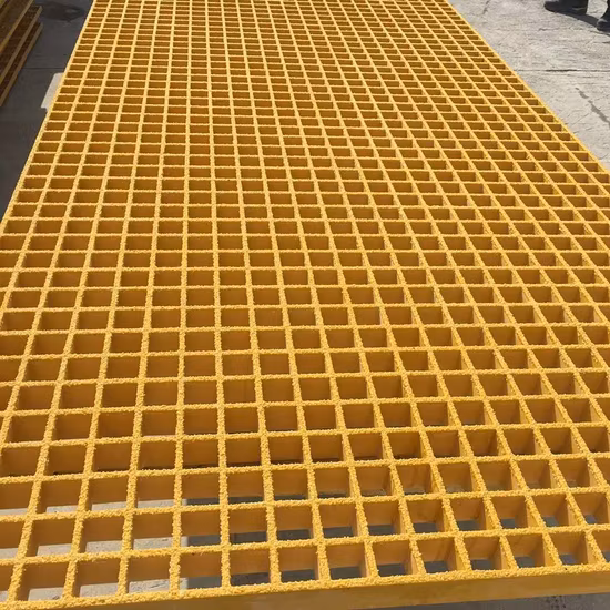 11/2'' Industrieller FRP-Kunststoff-Abflussdeckel-Gully-Gitter für Schwimmbad