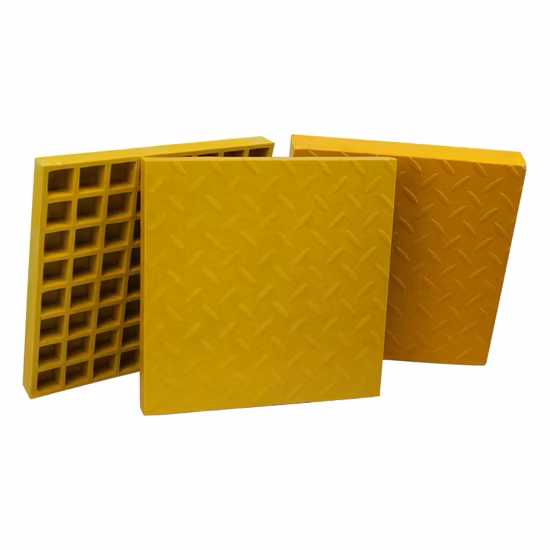 Baumaterial 38*38mm kundenspezifische FRP-Gitter Anti